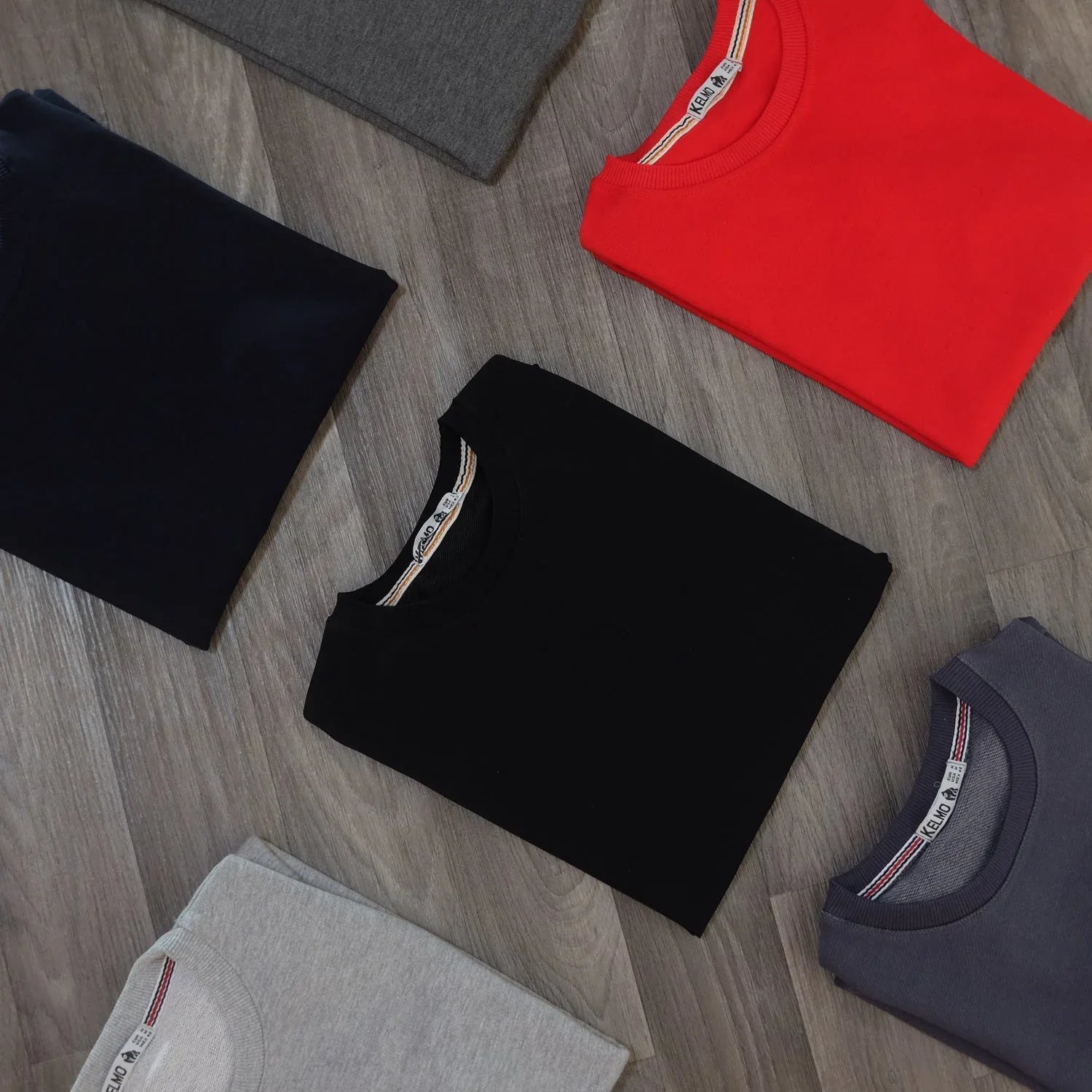 Ensemble Jogging Cargo Blanc+ Sweat Mortadelle Kelmo