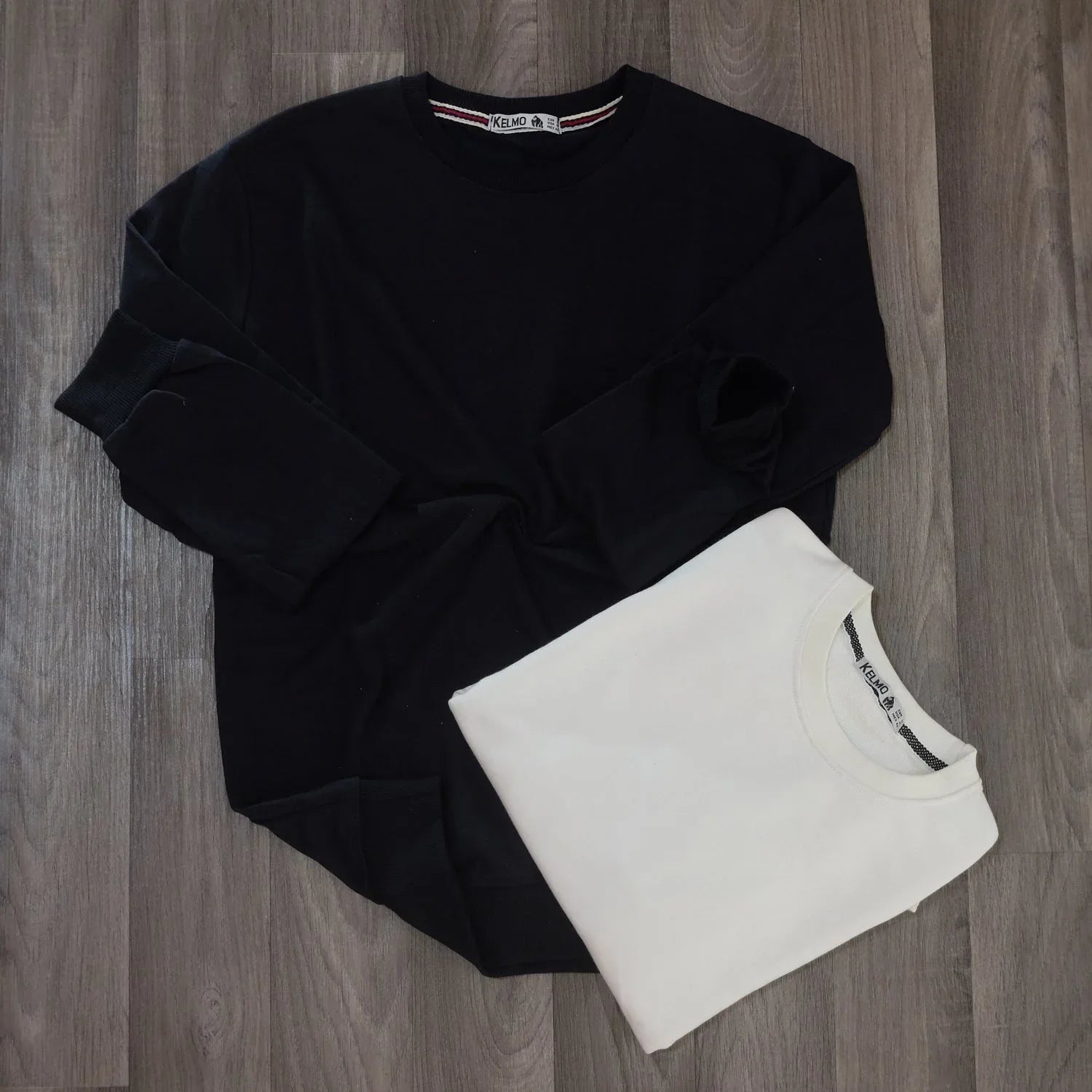 Pack 2 Sweat Bleu Marine + Blanc Kelmo