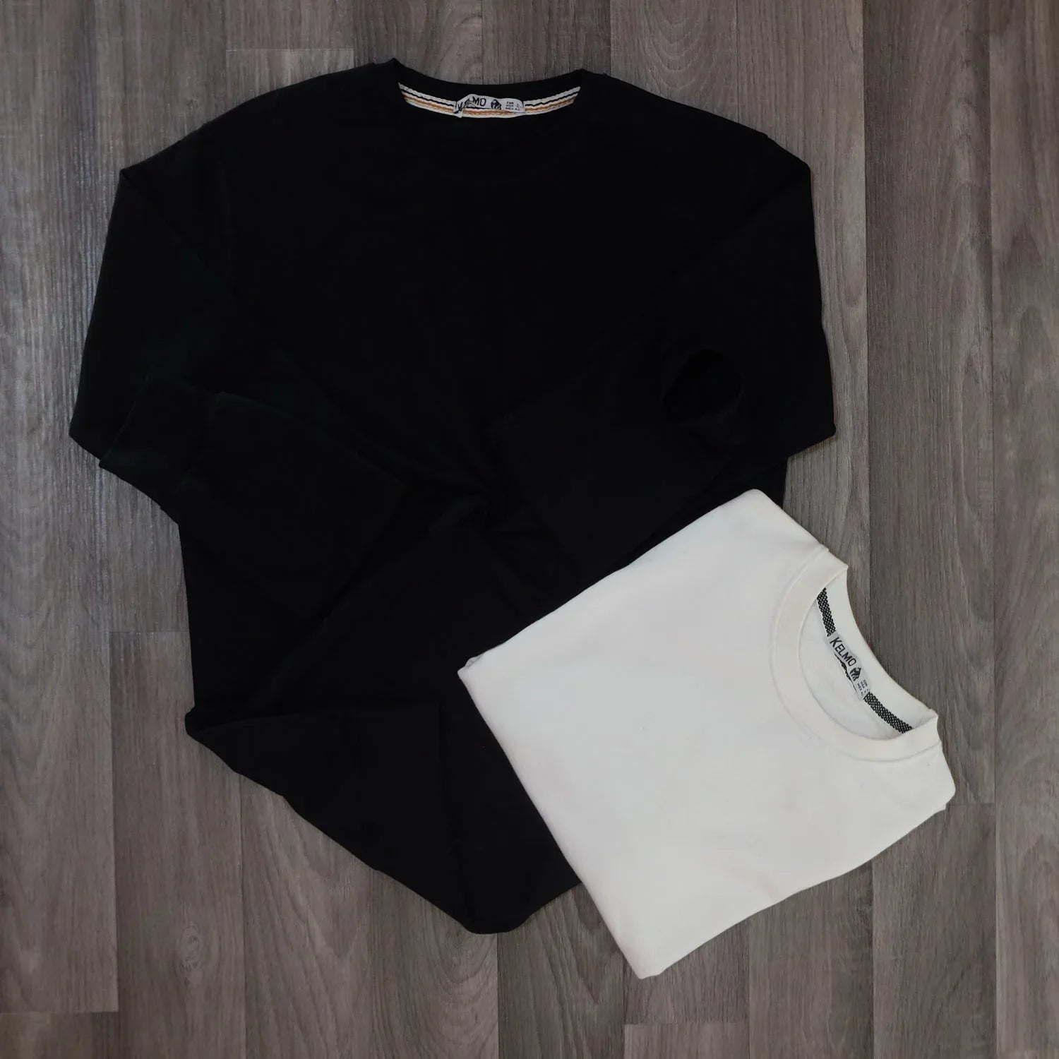 Pack 2 Sweat Noir + Blanc Kelmo